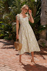 Kaira Floral Midi Dress