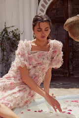 Marina Ruffle Maxi Dress