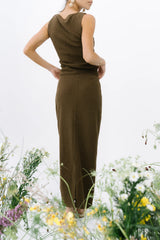 Opal Textured Top in Brown